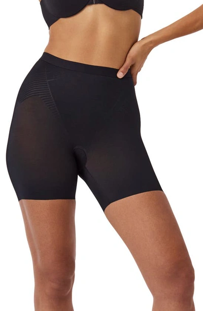 Spanx ® Shape™ Invisible Girlshorts In Very Black
