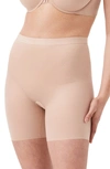 Spanx Everyday Seamless Shaping High Waisted Short In Champane Beige