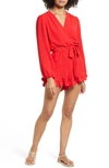 FRAICHE BY J LONG SLEEVE ROMPER