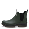 Barbour Nimbus Logo-branded Rubber Ankle Boots In Green