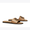 Tory Burch Women's Ines Flat Slide Sandals In Almond Flour