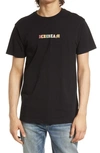 Icecream Hodgepodge Logo Cotton Graphic Tee In Black