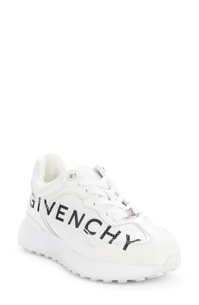 Givenchy Giv Runner Sneakers In White