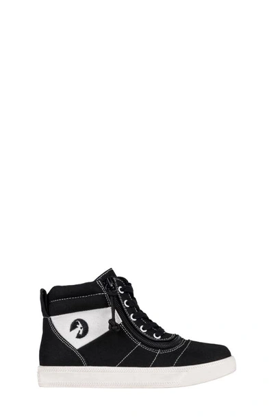 Billy Footwear Kids' Billy Street Zip Around High Top Sneaker In Black