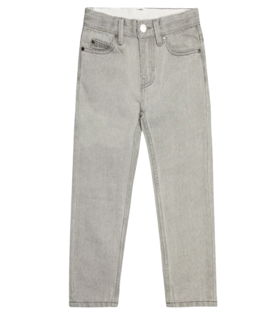Stella Mccartney Kids' Straight Jeans In Grey