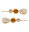 Jennifer Behr Aileen Set Of 2 Hair Clips In 0