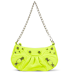 Balenciaga Fluo Yellow Leather Le Cagole Mini Handbag