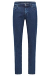 HUGO BOSS REGULAR-FIT JEANS IN BLUE COMFORT-STRETCH DENIM