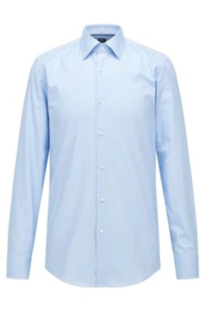 Hugo Boss Light Blue Men's Shirts Size 15.5 In Light Blue