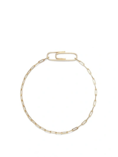 Miansai Paperclip Gold-plated Sterling-silver Bracelet In Polished Gold