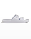 Freedom Moses Silverado Moses Two Band Slides In White
