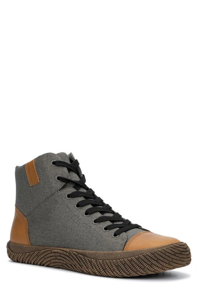 Hybrid Green Label Men's The Wolsey 2.0 High Top Sneakers In Grey
