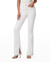 Joe's Jeans The Hi Honey Split Hem Bootcut Jeans In White