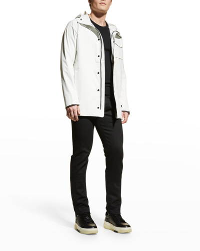 Canada Goose Men's Nanaimo Waterproof Jacket In Northstar White