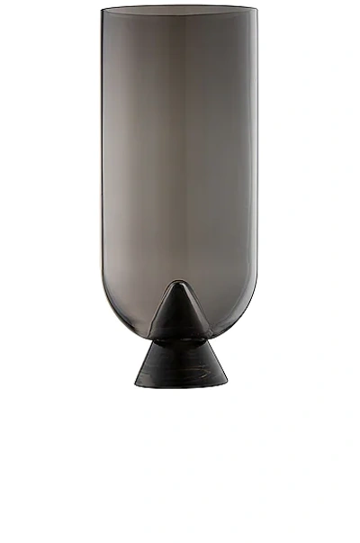 Aytm Large Glacies Vase In Black