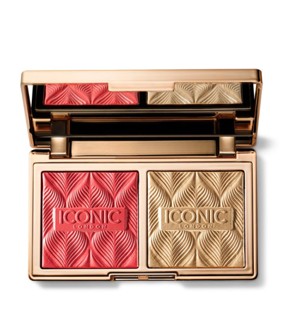 Iconic London Silk Glow Duo In Coral Glow