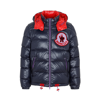 Moncler Genius 2 Moncler 1952 Haggi Hooded Quilted Jacket In Blue