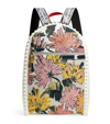 CHRISTIAN LOUBOUTIN BACKPARIS LEATHER FLORAL BACKPACK