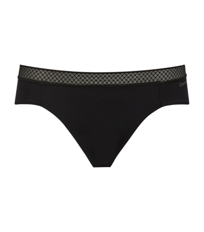 Calvin Klein Seductive Comfort Bikini Briefs In Black