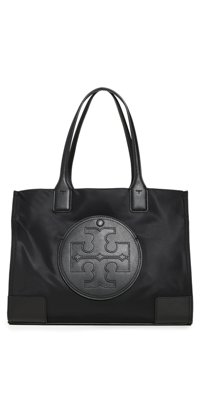 TORY BURCH SMALL ELLA TOTE BLACK