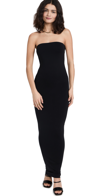 Wolford Fatal Strapless Stretch-jersey Maxi Dress In Black