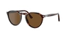 Persol Womens Brown Po3350s Round-frame Acetate Sunglasses In Polar Brown