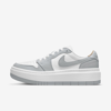 Jordan Air  1 Elevate Low Women's Shoes In White,white,wolf Grey