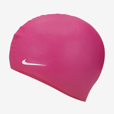 Nike Silicone Swim Cap In Pink Prime