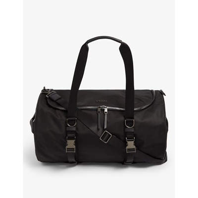 Tumi Misty Shell Duffel Bag In Black Gunmetal