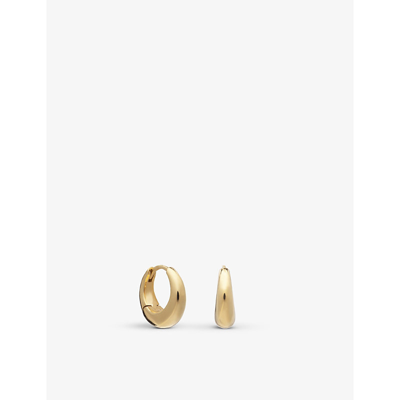 Rachel Jackson 22ct Yellow-gold Plated Sterling-silver Hoop Earrings