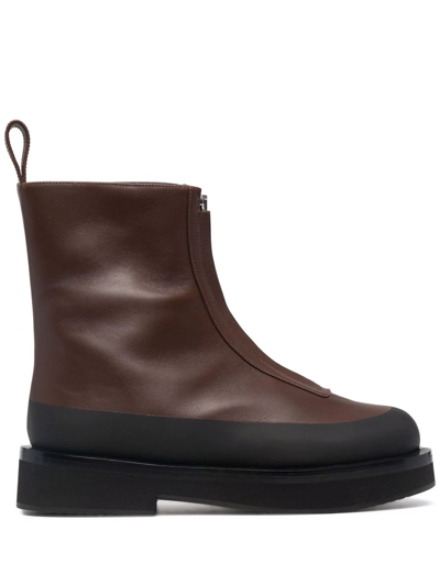 Neous Malmok Ankle Boots In Brown