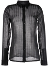 SAPIO SHEER-STRIPE SHIRT