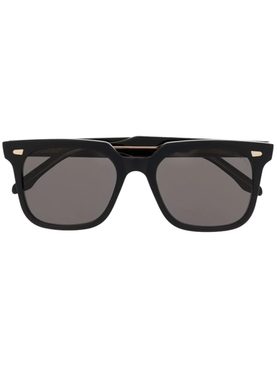 Cutler And Gross 1387 Square Sunglasses In Black