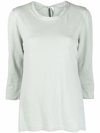 LE TRICOT PERUGIA ROUND NECK LONG-SLEEVED T-SHIRT