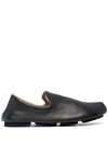 MARSÈLL TODDONE GRAINED-LEATHER SLIPPERS