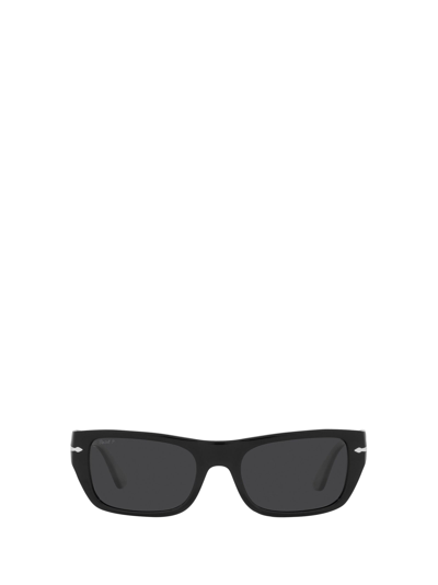 Persol Rectangular Frame Sunglasses In Black