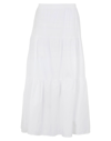 8 By Yoox Long Skirts In White