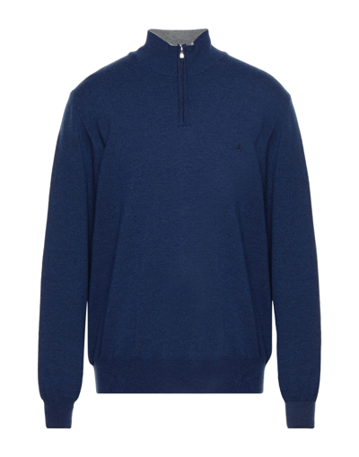 Brooksfield Turtlenecks In Blue