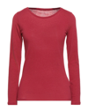 Majestic T-shirts In Red