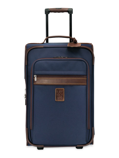 Longchamp Boxford Cabin 21" Carry-on Suitcase In Blue