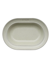 Staub 10-inch Dinnerware Oval Serving Dish In White Truffle