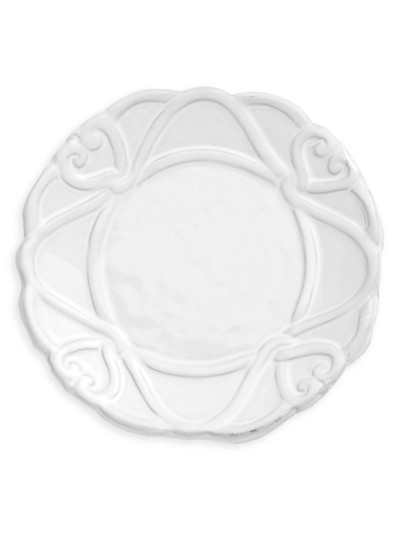 Arte Italica Bella Bianca Ribbon Bread Plate In White