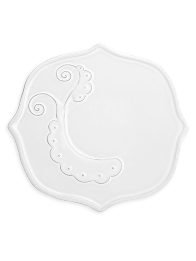 Arte Italica Bella Bianca Flora Bread Plate In White