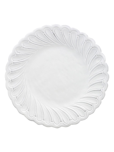 Arte Italica Bella Bianca Pique Salad/dessert Plate In White