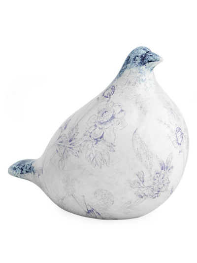 Arte Italica Giulietta Large Ceramic Dove In Blue White