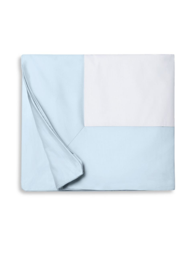 Sferra Casida Duvet Cover, Twin In White/powder