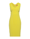 Éclà Midi Dresses In Yellow