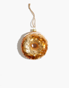 MW CODY FOSTER&TRADE; EVERYTHING BAGEL GLASS ORNAMENT