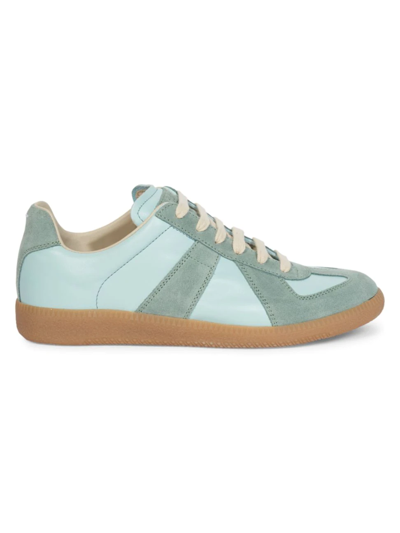 Maison Margiela Replica Low-top Sneakers In Nimbus Smoke Green