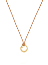 Jenna Blake Women's 18k Yellow Gold & Leather Snake Charm Necklace
